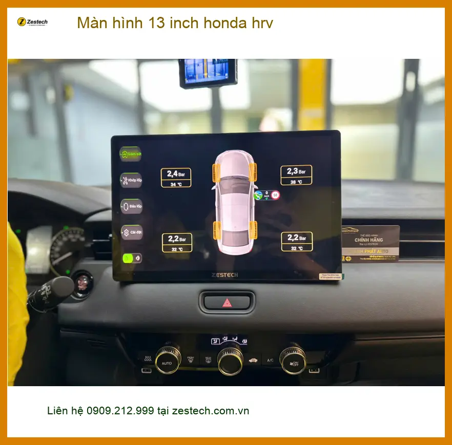 Anh Tấn nâng cấp màn hình 13 inch Honda HR-V tại Quận 11 để trải nghiệm giải trí đỉnh cao ảnh thực tế 2