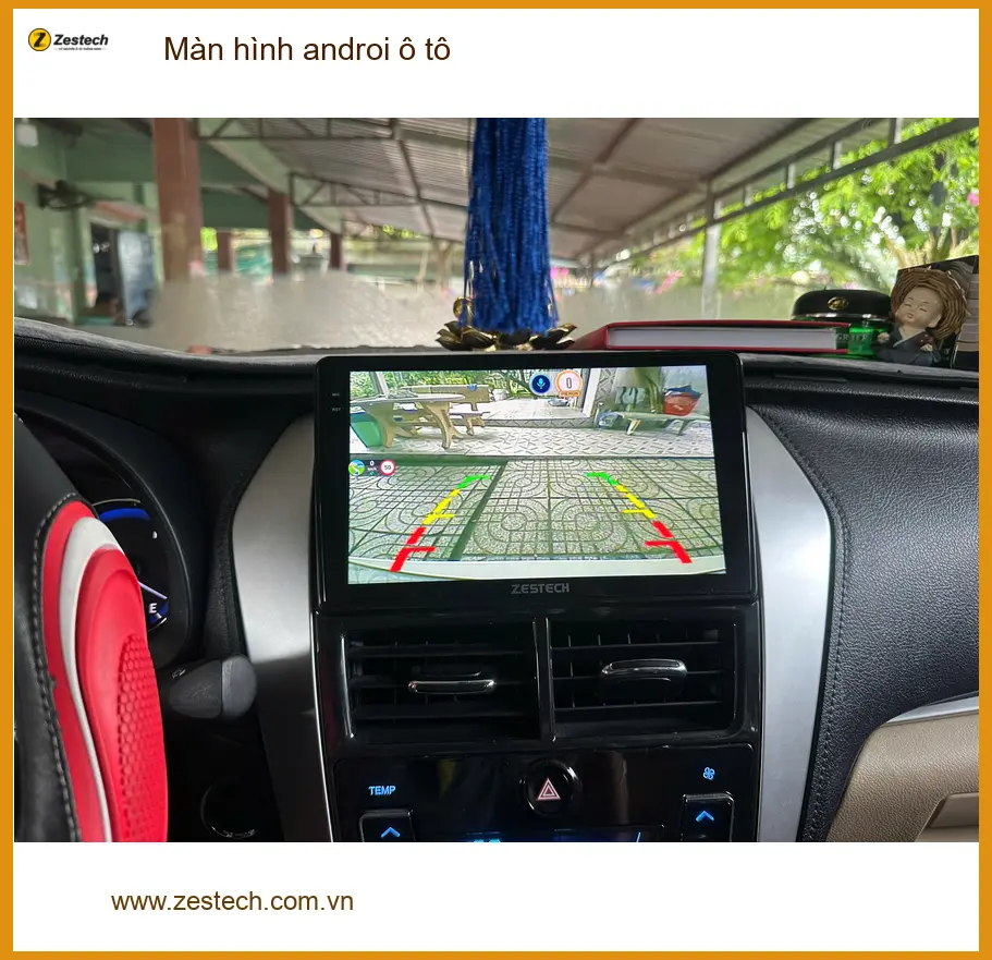 Anh Khang lắp màn hình Android cho Kia Carnival ở Hóc Môn để tiện xem bản đồ và giải trí
