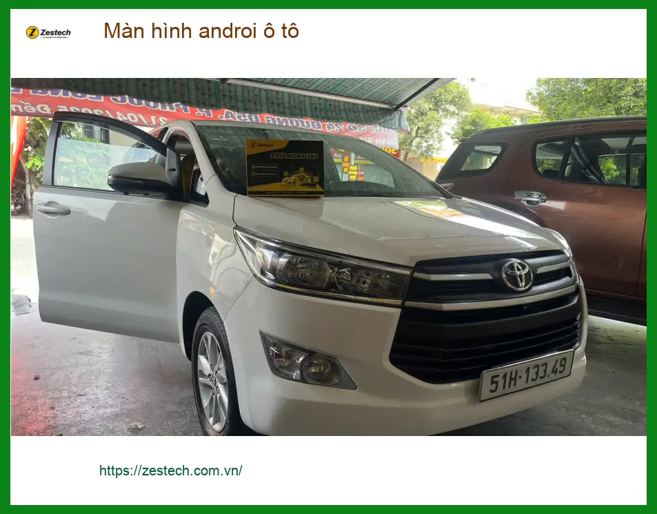 Chị Thanh lắp màn hình androi ô tô Hyundai Accent ở Quận 2 để nâng cấp tiện ích ảnh thực tế 2