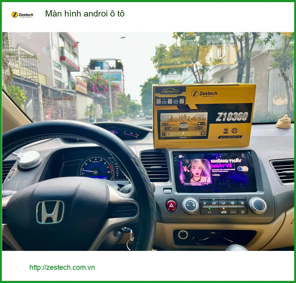 Chị Thảo lắp màn hình Android ô tô Mazda CX-5 tại Quận Thủ Đức, tiện nghi