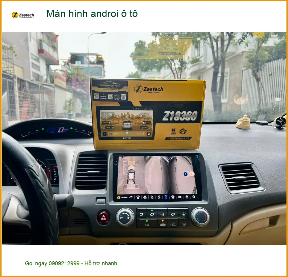 Chị Thảo lắp màn hình Android ô tô Mazda CX-5 tại Quận Thủ Đức, tiện nghi ảnh thực tế 4