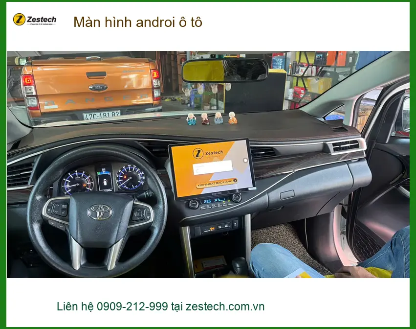Anh Tấn lắp màn hình Android ô tô cho Hyundai Accent tại Hóc Môn để nâng tầm giải trí ảnh thực tế 2