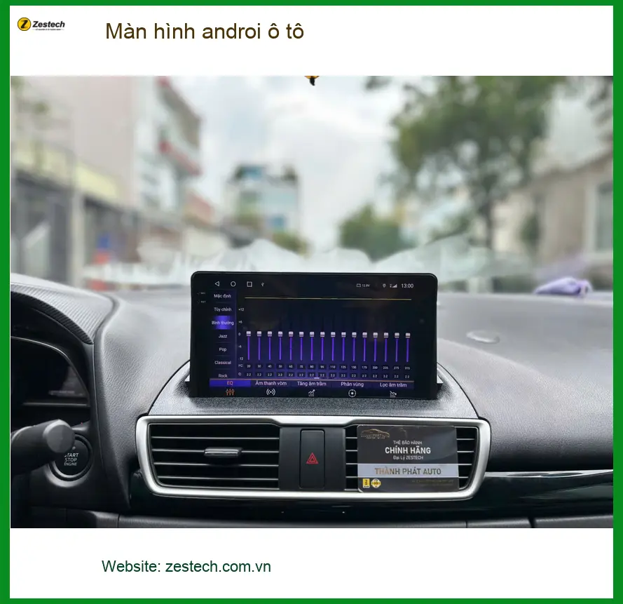 Anh Phi lắp màn hình Android ô tô cho Mazda 3 tại Hóc Môn ảnh thực tế 2