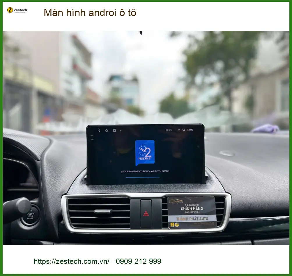 Anh Phi lắp màn hình Android ô tô cho Mazda 3 tại Hóc Môn ảnh thực tế 4