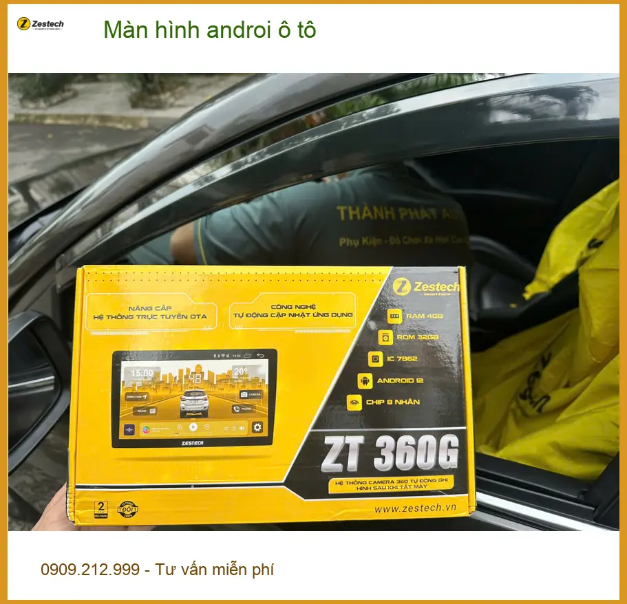 Anh Phi lắp màn hình Android ô tô cho Mazda 3 tại Hóc Môn ảnh thực tế 5
