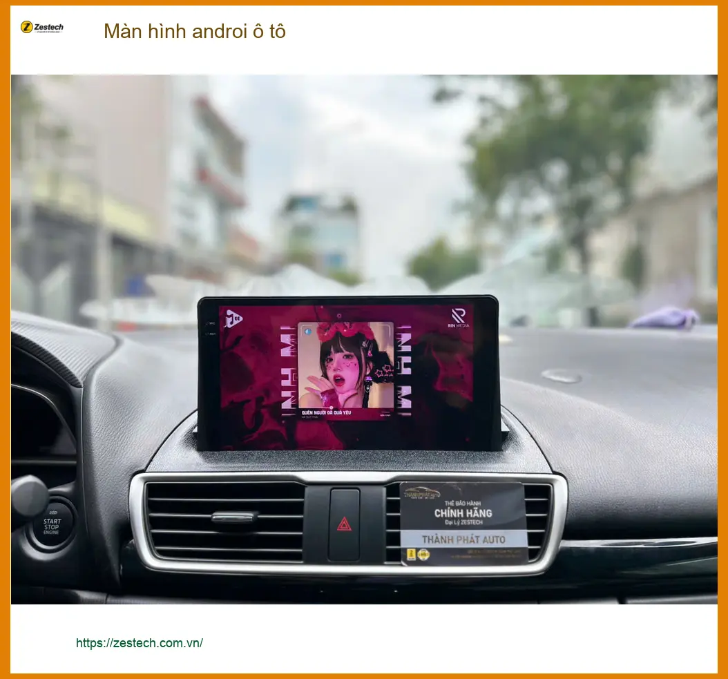 Chị Loan lắp màn hình Android ô tô uy tín cho Toyota Vios tại Quận 10 ảnh thực tế 2