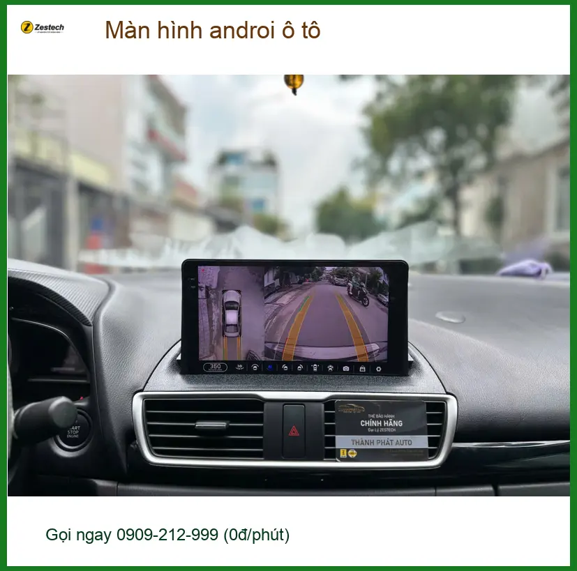 Chị Loan lắp màn hình Android ô tô uy tín cho Toyota Vios tại Quận 10 ảnh thực tế 4