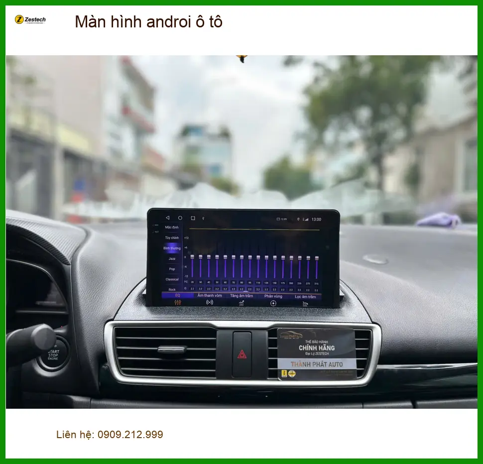Chị Loan lắp màn hình Android ô tô uy tín cho Toyota Vios tại Quận 10 ảnh thực tế 5