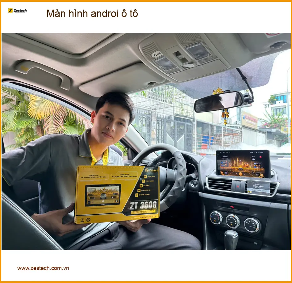 Chị Thanh lắp màn hình Android ô tô cho Honda HR-V tại Quận Bình Tân ảnh thực tế 5