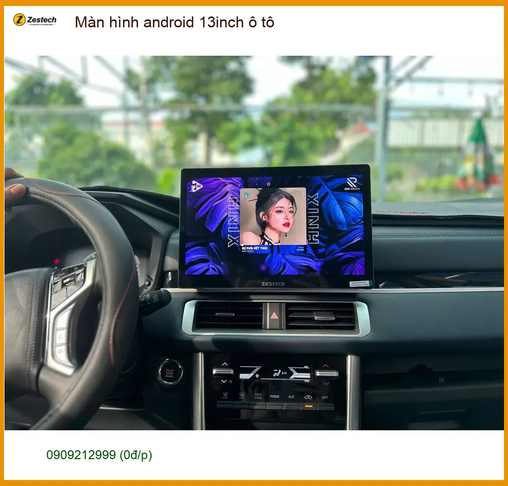 Anh Phước lắp màn hình Android 13 inch cho Mazda CX-5 tại Quận Thủ Đức
