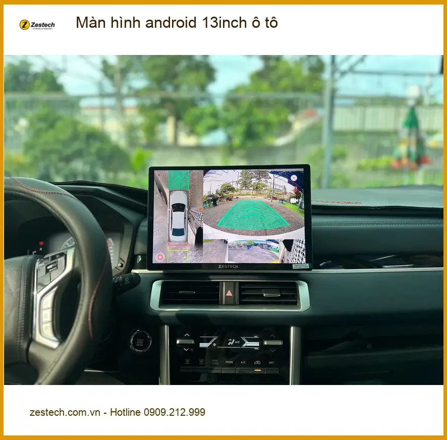 Chị Thanh Thảo lắp màn hình Android 13inch cho Toyota Camry tại Quận 2 ảnh thực tế 2