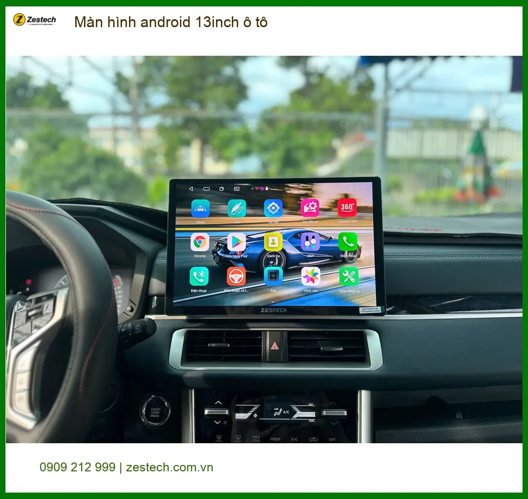 Anh Phước lắp màn hình Android 13 inch cho Mazda CX-5 tại Quận Thủ Đức ảnh thực tế 3