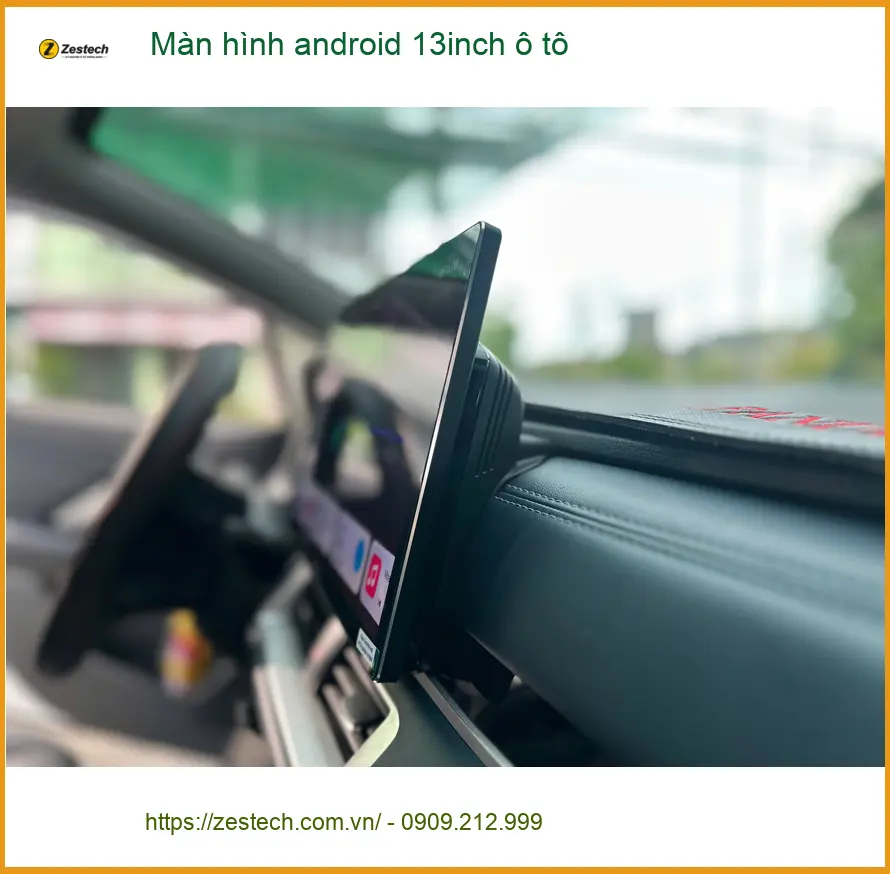Chị Thanh Thảo lắp màn hình Android 13inch cho Toyota Camry tại Quận 2 ảnh thực tế 4