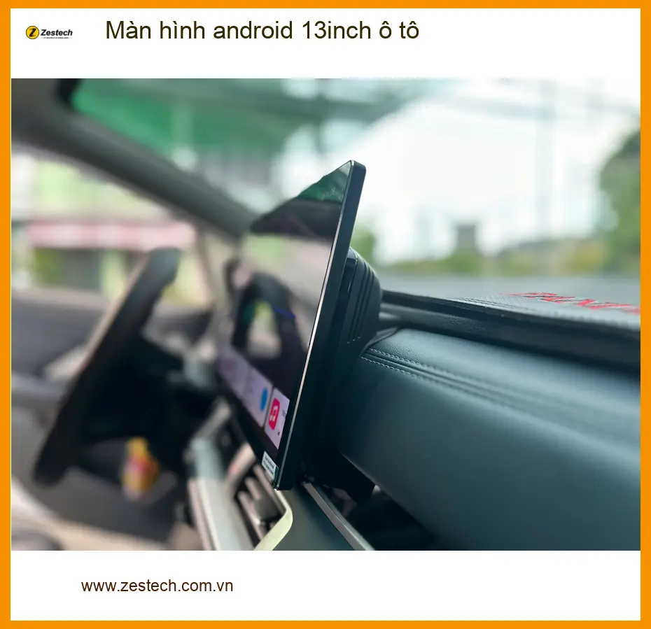 Chị Minh Thư lắp Màn hình android 13inch ô tô Mazda CX-5 ở Quận 9