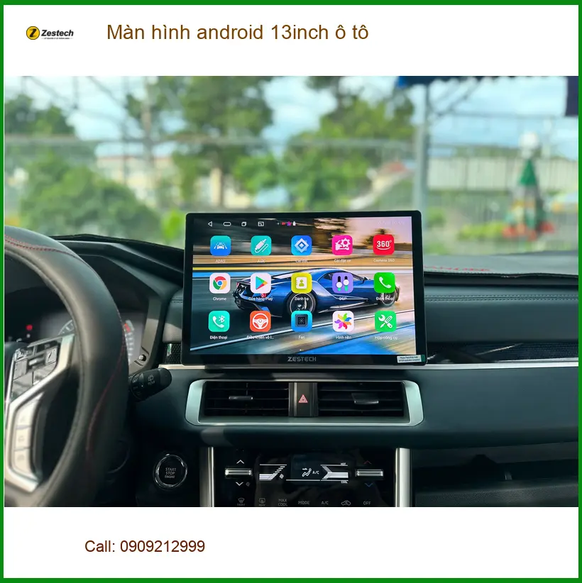 Chị Minh Thư lắp Màn hình android 13inch ô tô Mazda CX-5 ở Quận 9 ảnh thực tế 3