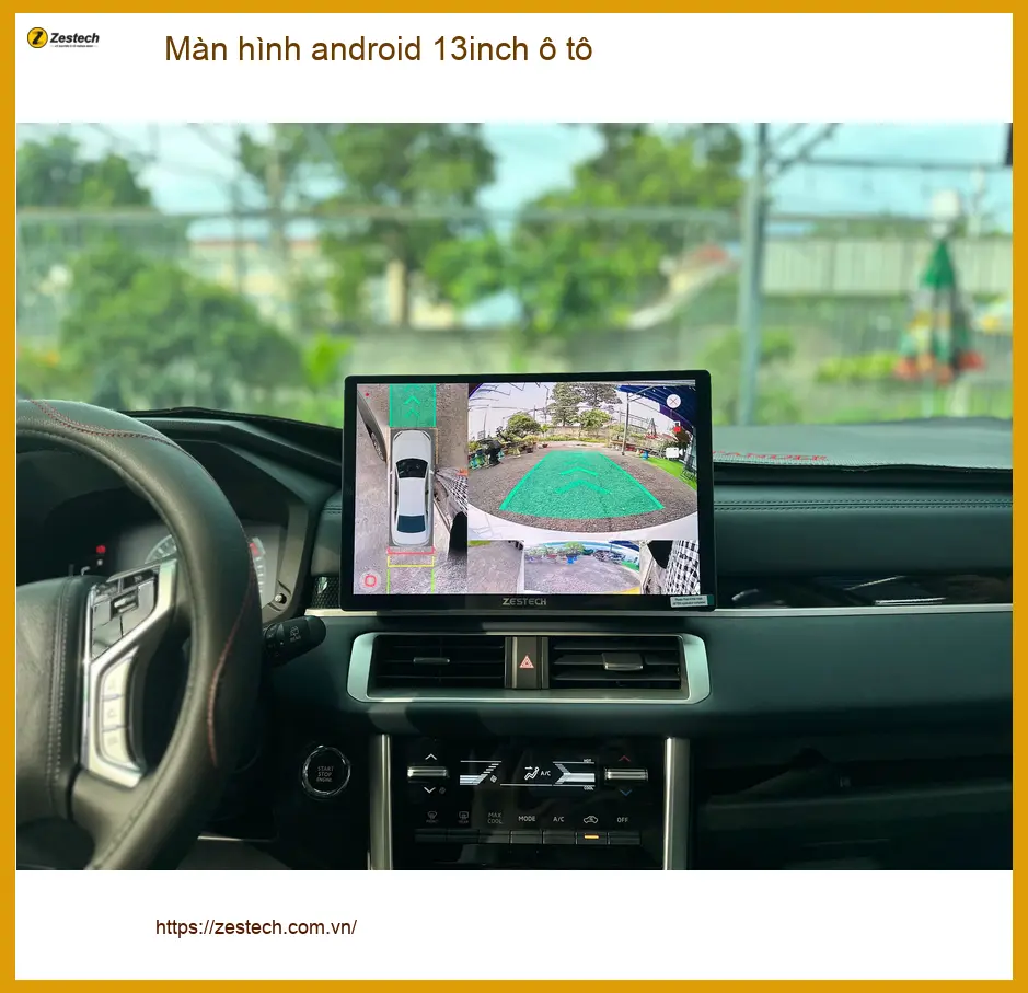 Anh Minh lắp màn hình android 13inch ô tô Hyundai Accent Quận 1 để nâng tầm trải nghiệm lái