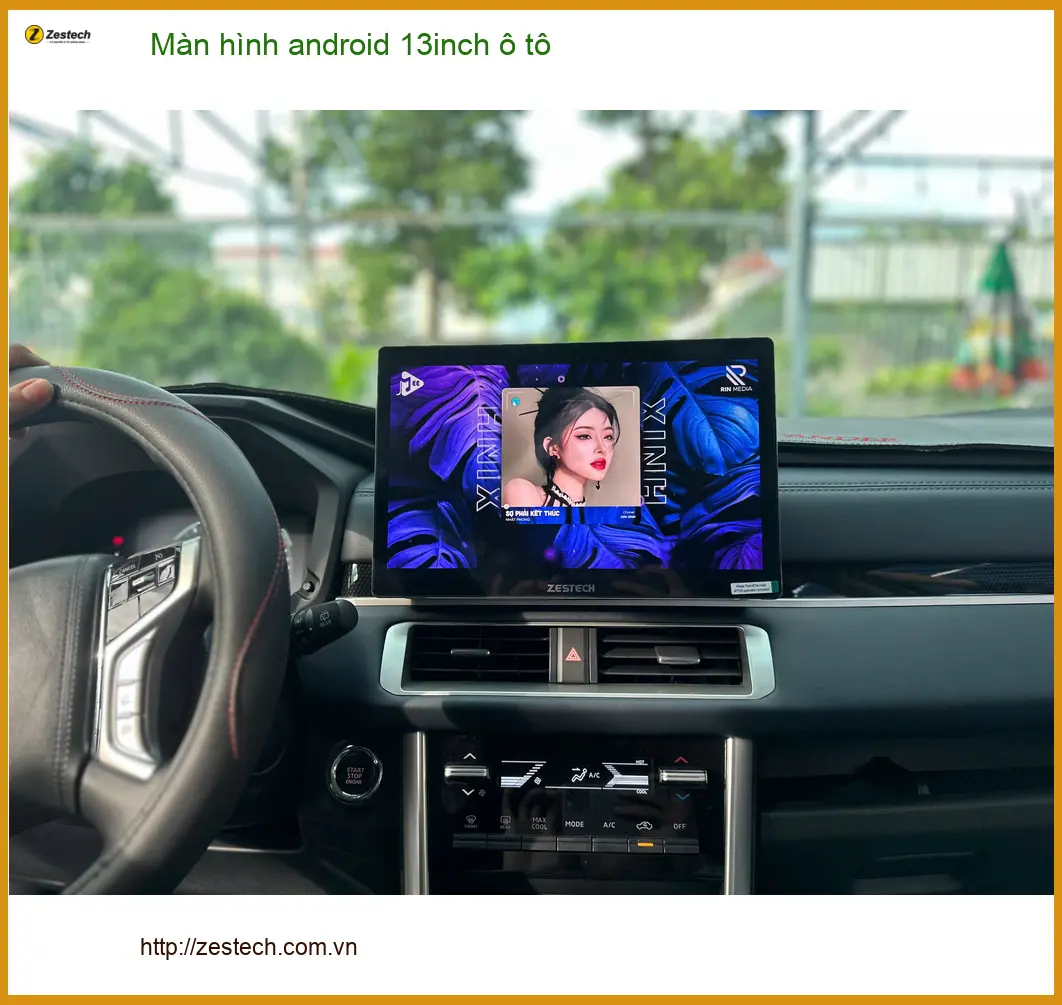 Anh Minh lắp màn hình android 13inch ô tô Hyundai Accent Quận 1 để nâng tầm trải nghiệm lái ảnh thực tế 3