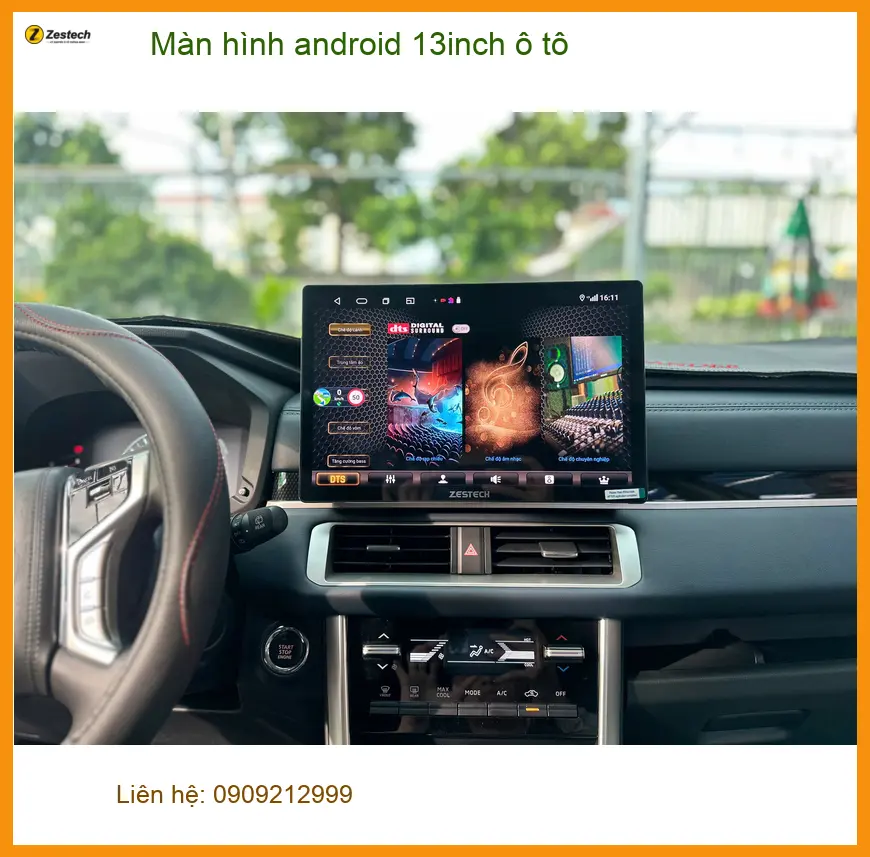 Anh Minh lắp màn hình android 13inch ô tô Hyundai Accent Quận 1 để nâng tầm trải nghiệm lái ảnh thực tế 4