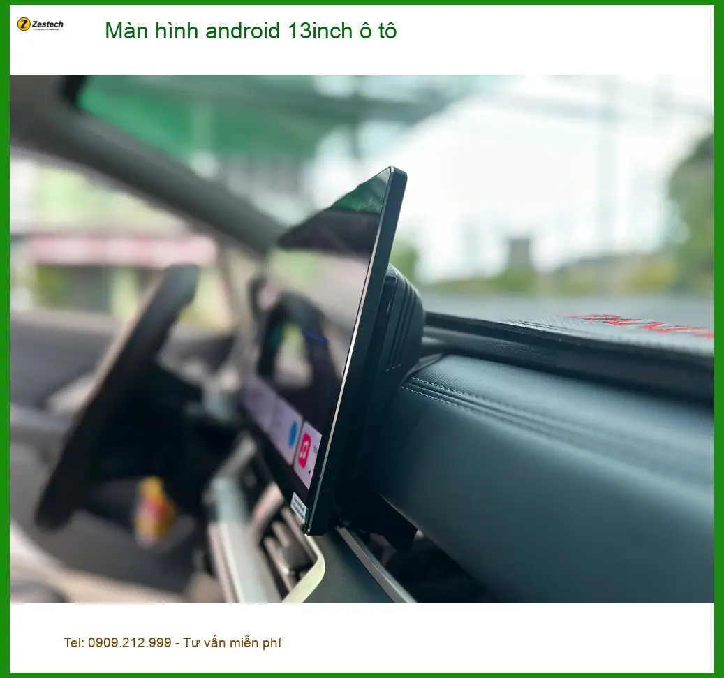 Anh Minh lắp màn hình android 13inch ô tô Hyundai Accent Quận 1 để nâng tầm trải nghiệm lái ảnh thực tế 5