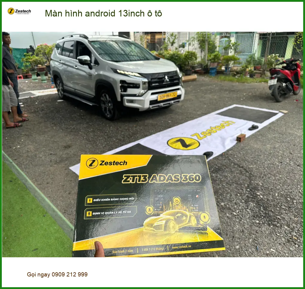 Anh Khôi lắp màn hình Android 13 inch ô tô cho Honda CRV tại Quận 11 ảnh thực tế 4