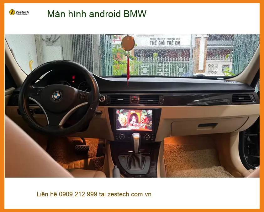 Anh Khánh lắp màn hình Android BMW 5 Series ở Quận 11 để nâng cấp tính năng giải trí ảnh thực tế 3