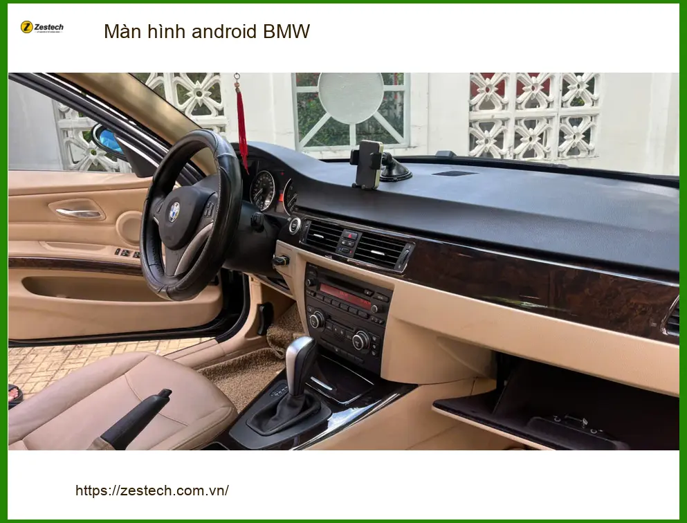 Anh Khánh lắp màn hình Android BMW 5 Series ở Quận 11 để nâng cấp tính năng giải trí ảnh thực tế 4