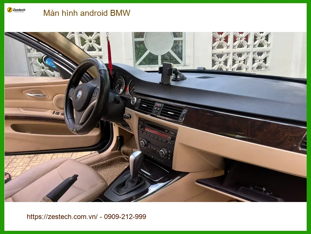 Cô Lan Anh nâng cấp màn hình Android BMW X5 ở Thủ Đức để lái xe tiện nghi hơn ảnh thực tế 3