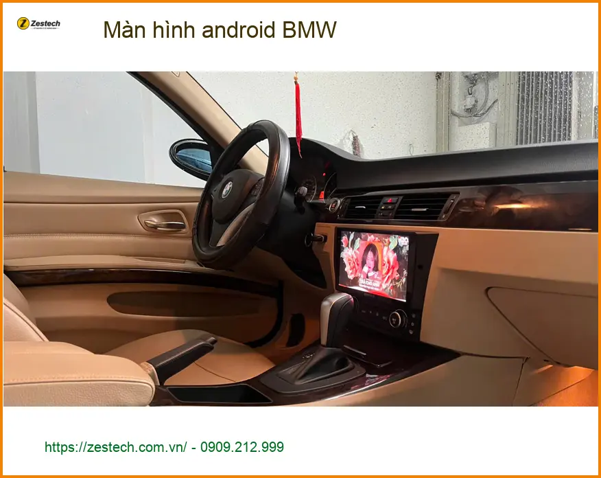 Cô Lan Anh nâng cấp màn hình Android BMW X5 ở Thủ Đức để lái xe tiện nghi hơn ảnh thực tế 5