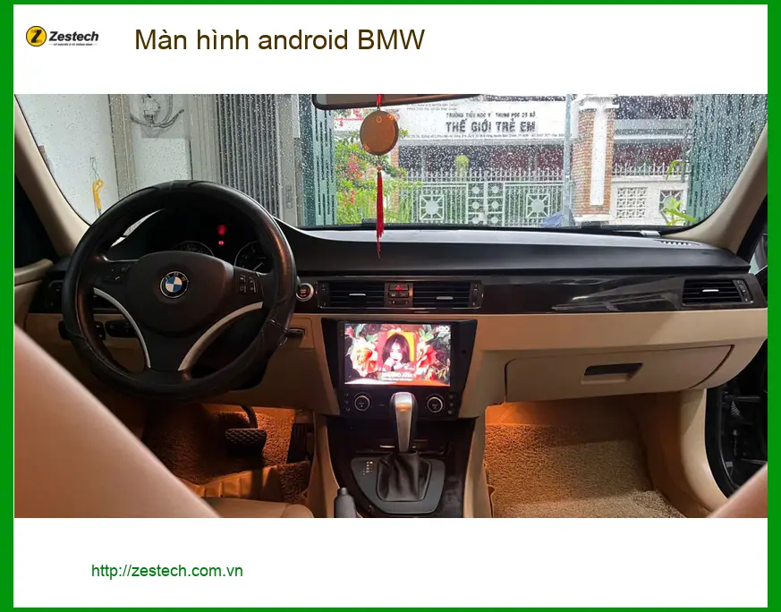 Anh Tùng lắp màn hình Android BMW 3 Series tại Quận 2 để nâng tầm trải nghiệm lái ảnh thực tế 2