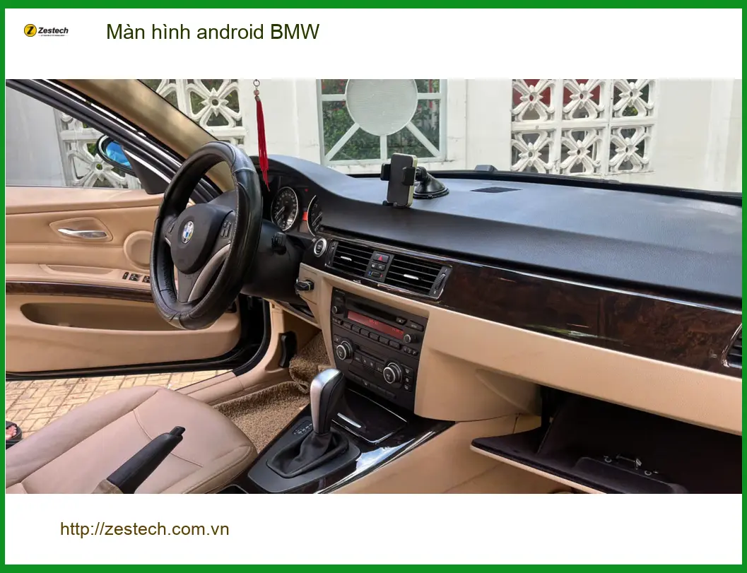 Anh Tùng lắp màn hình android BMW X5 tại Hóc Môn để nâng tầm trải nghiệm lái