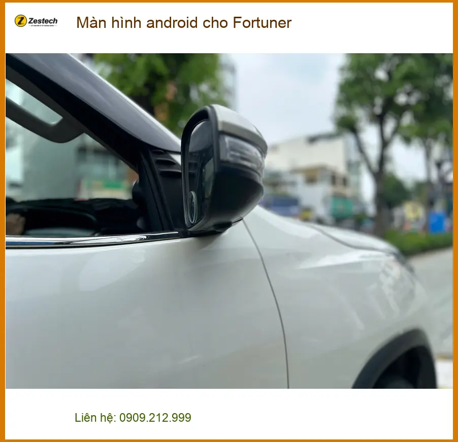 Anh Trung lắp màn hình Android cho Fortuner tại Gò Vấp để xem bản đồ tiện lợi hơn ảnh thực tế 4