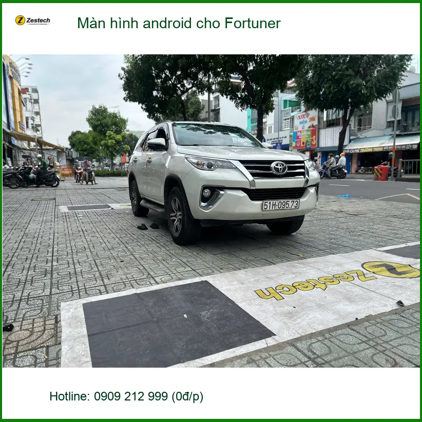 Anh Khang lắp màn hình Android cho Fortuner tại Nhà Bè muốn nâng cao trải nghiệm giải trí ảnh thực tế 2