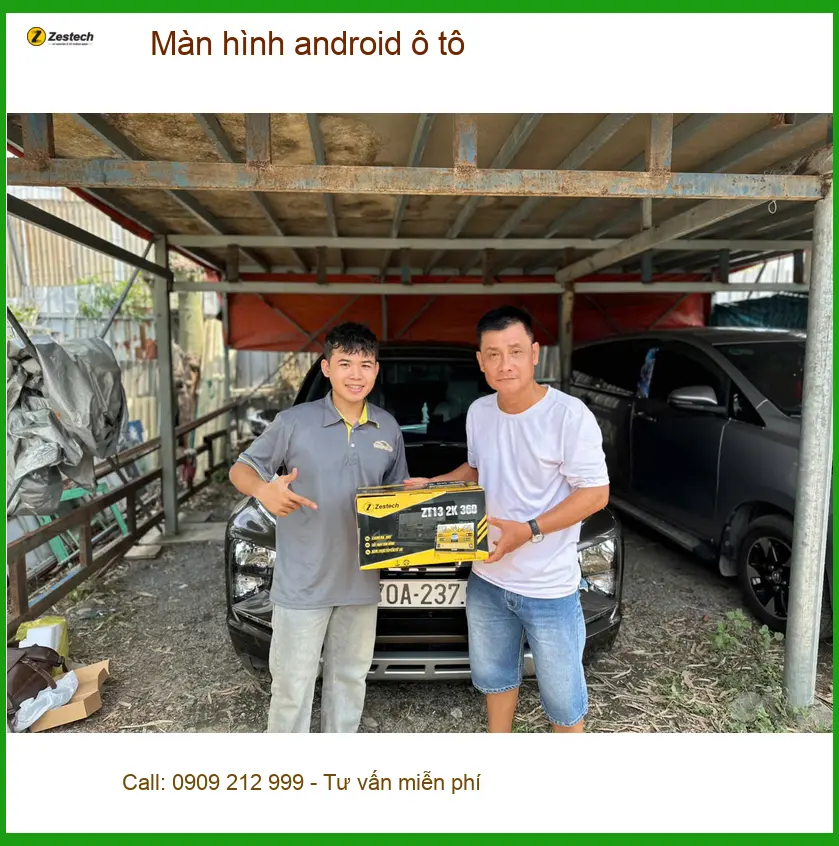 Anh Khải nâng cấp màn hình android ô tô cho Honda CR-V tại Quận 1 vì màn zin hạn chế ảnh thực tế 2