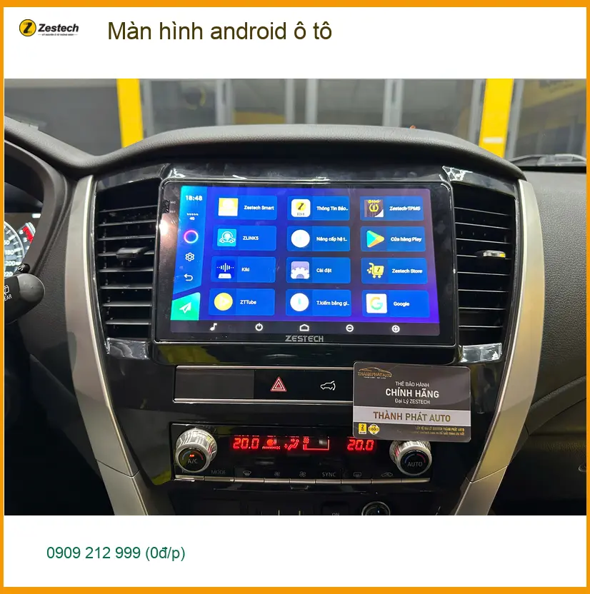 Chị Mai lắp màn hình Android ô tô cho Toyota Veloz tại Quận 11 ảnh thực tế 2