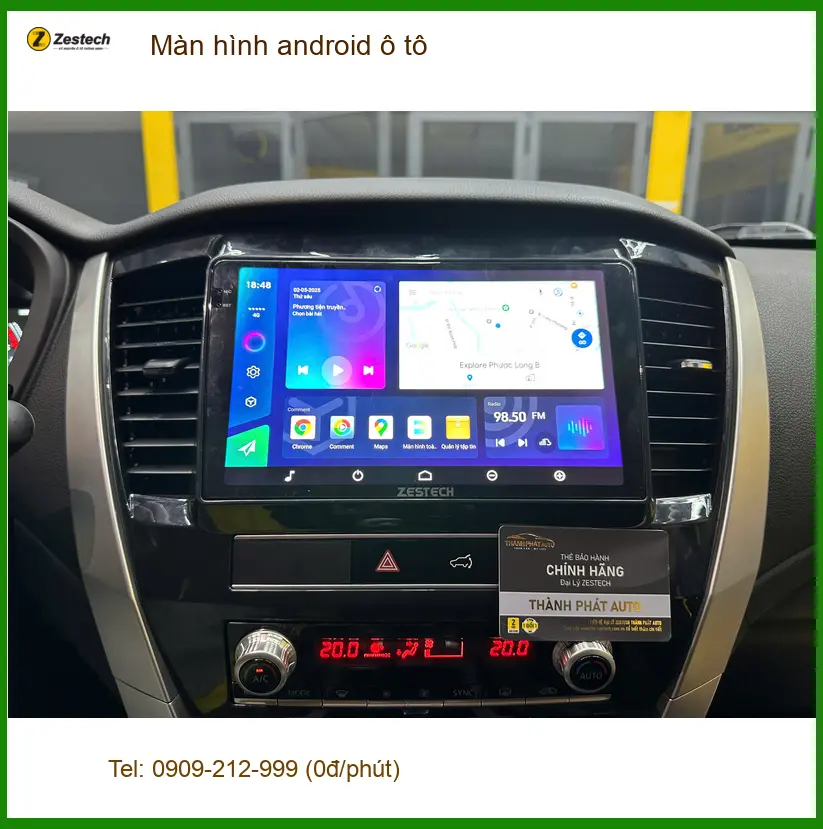Chị Mai lắp màn hình Android ô tô cho Toyota Veloz tại Quận 11 ảnh thực tế 3