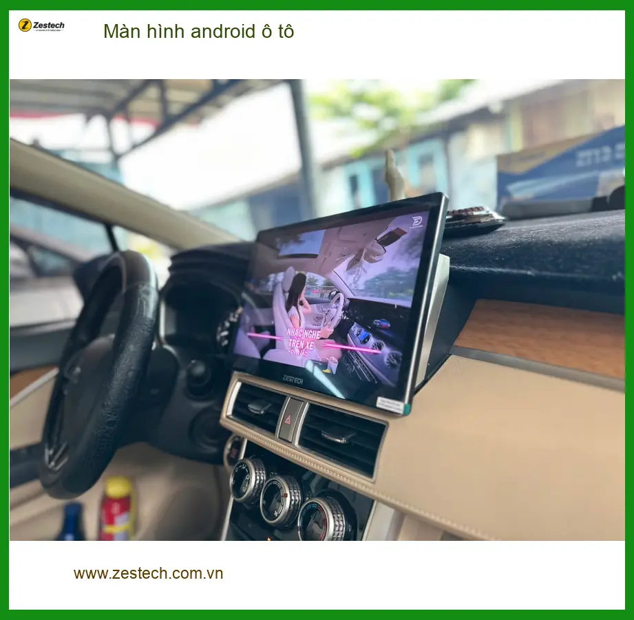 Anh Khải nâng cấp màn hình android ô tô cho Honda CR-V tại Quận 1 vì màn zin hạn chế ảnh thực tế 3