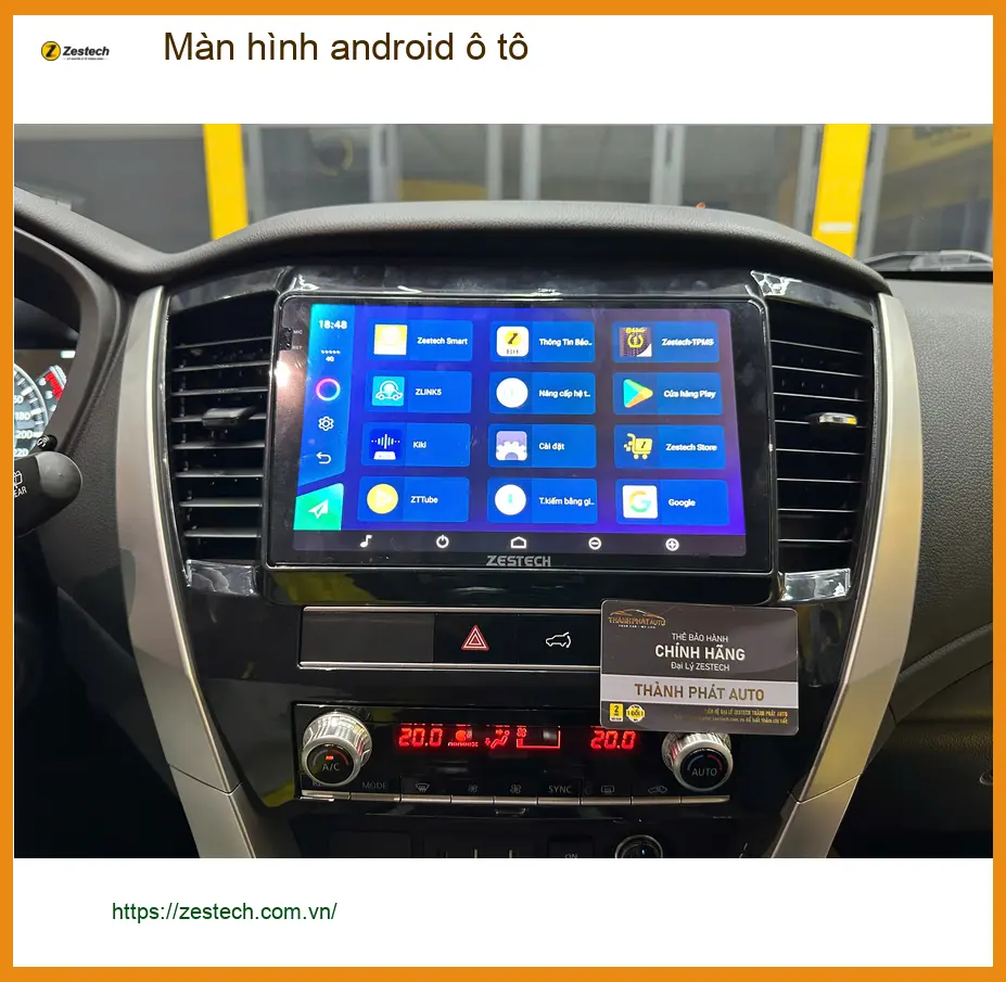 Chú Minh lắp màn hình android ô tô Honda CRV tại Củ Chi để tiện giải trí ảnh thực tế 3
