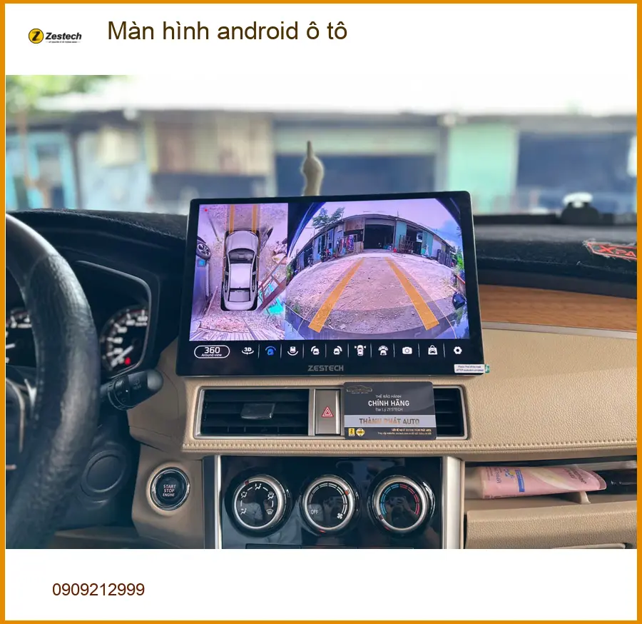 Anh Bảo nâng cấp màn hình Android ô tô Mitsubishi Outlander tại Quận 6 ảnh thực tế 2