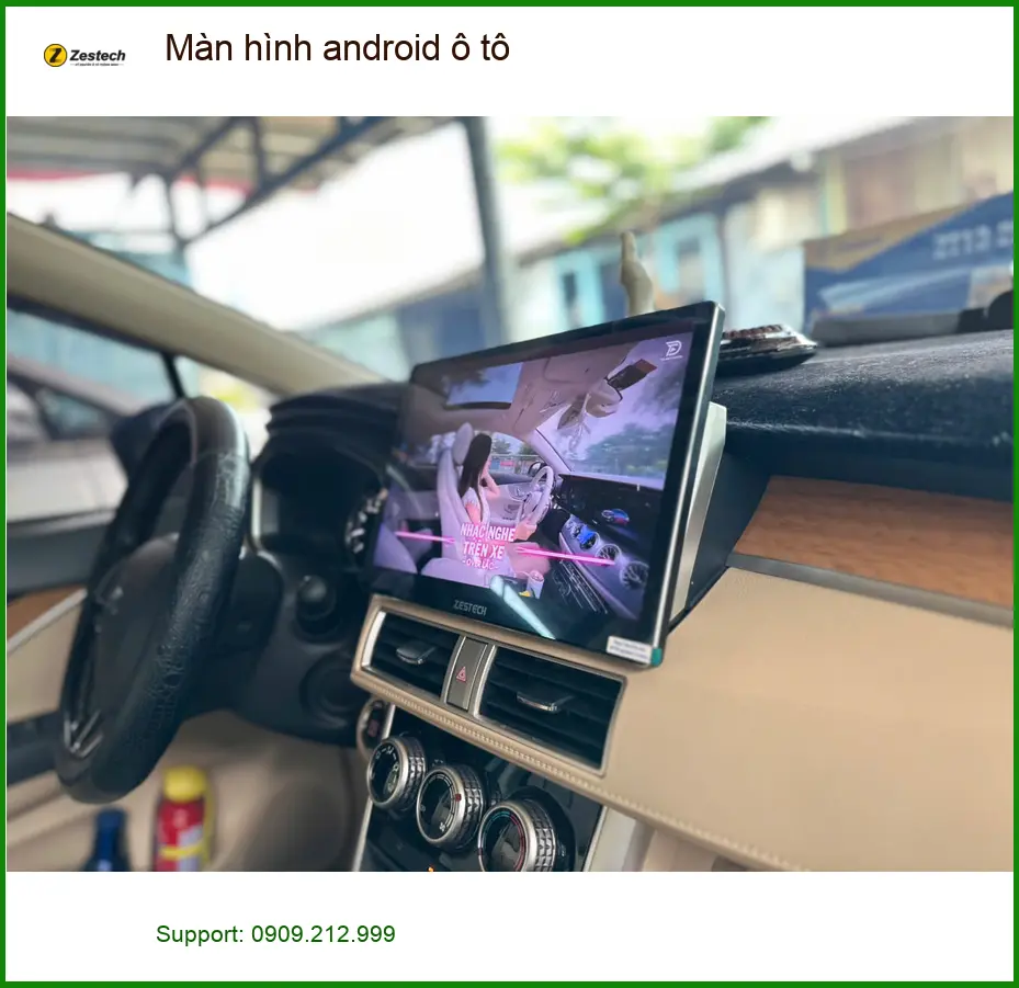 Anh Bảo nâng cấp màn hình Android ô tô Mitsubishi Outlander tại Quận 6 ảnh thực tế 4