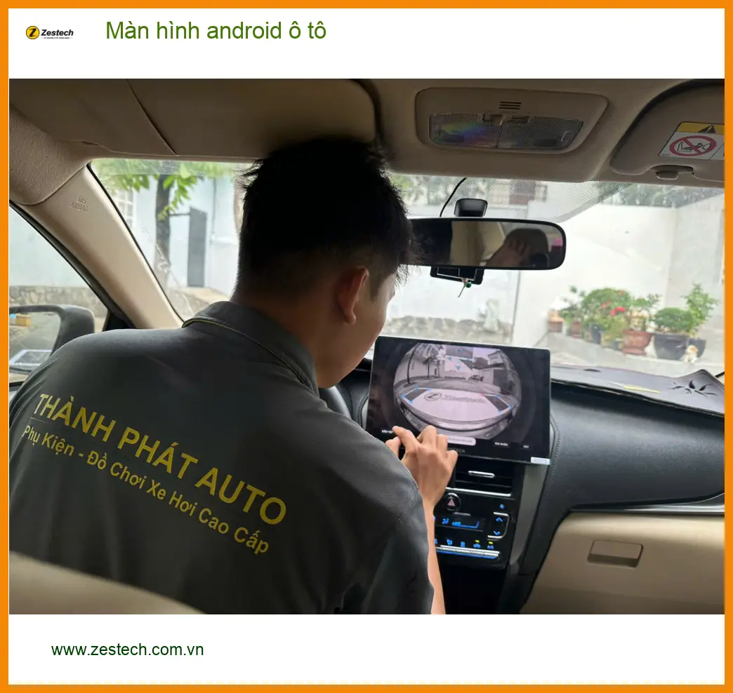 Anh Dũng lắp màn hình Android ô tô cho Kia Carnival ở Quận 5 ảnh thực tế 4