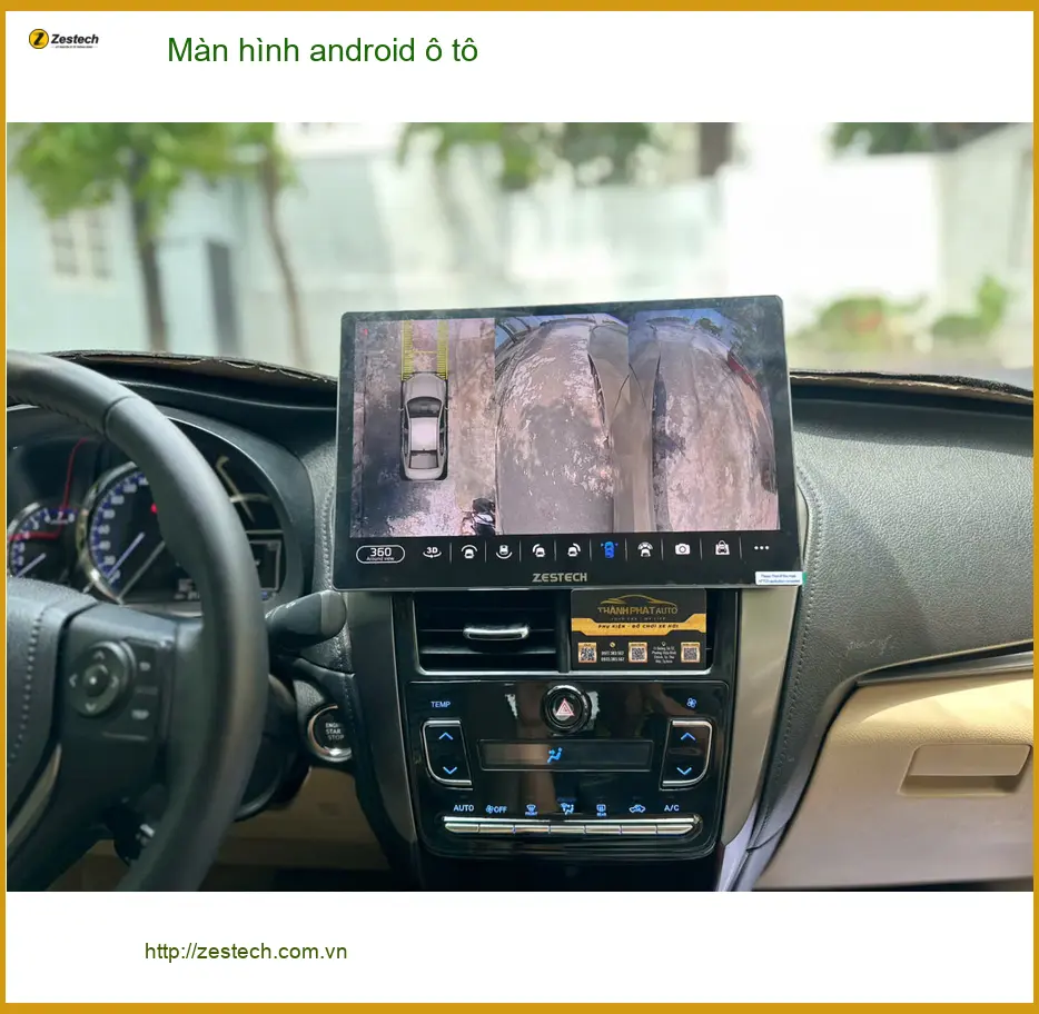 Cô Liên lắp đặt màn hình android ô tô cho Mazda 3 tại Quận 11 ảnh thực tế 2