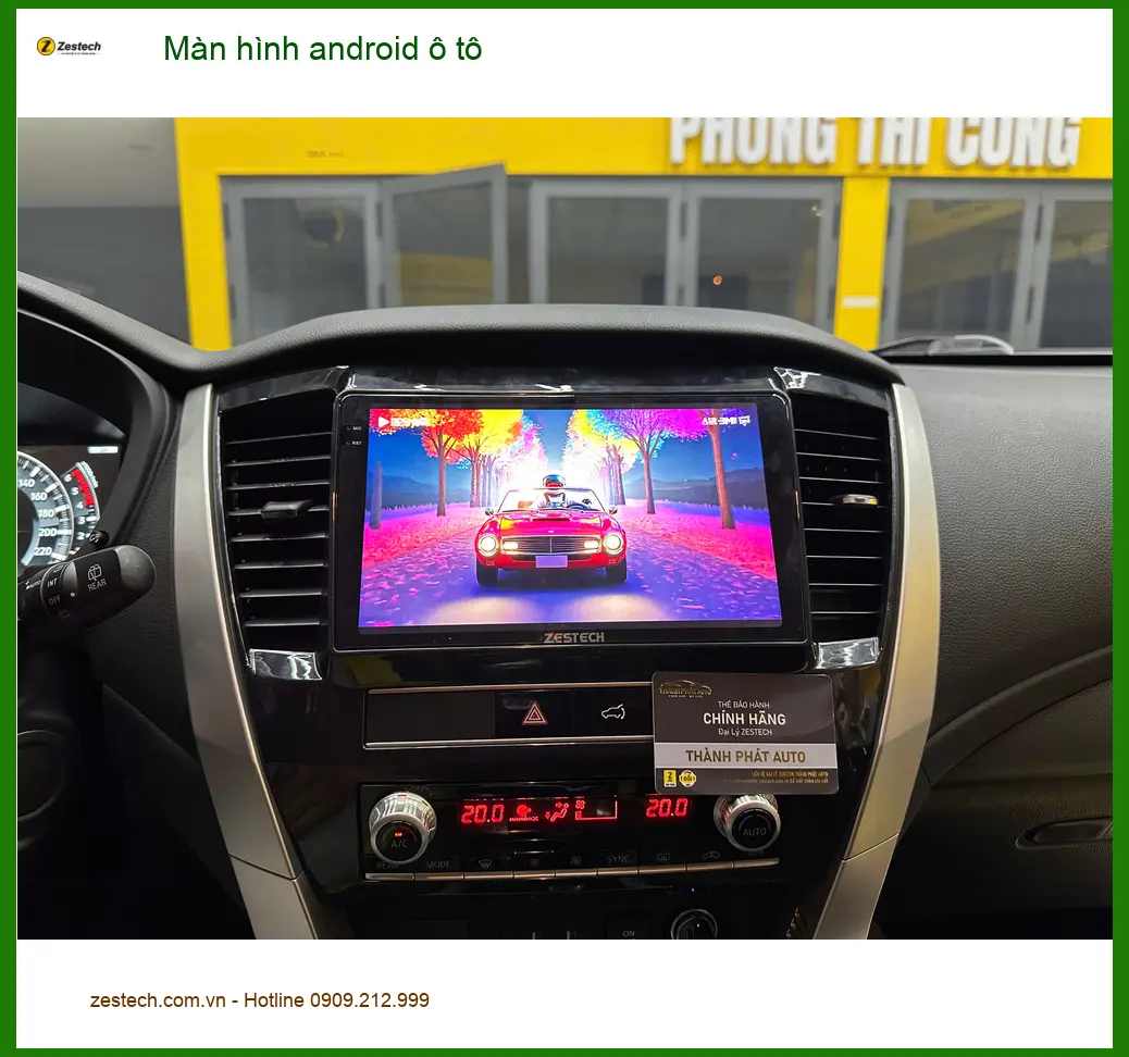 Chú Minh lắp Màn hình android ô tô cho Ford Everest tại Quận 9 ảnh thực tế 2