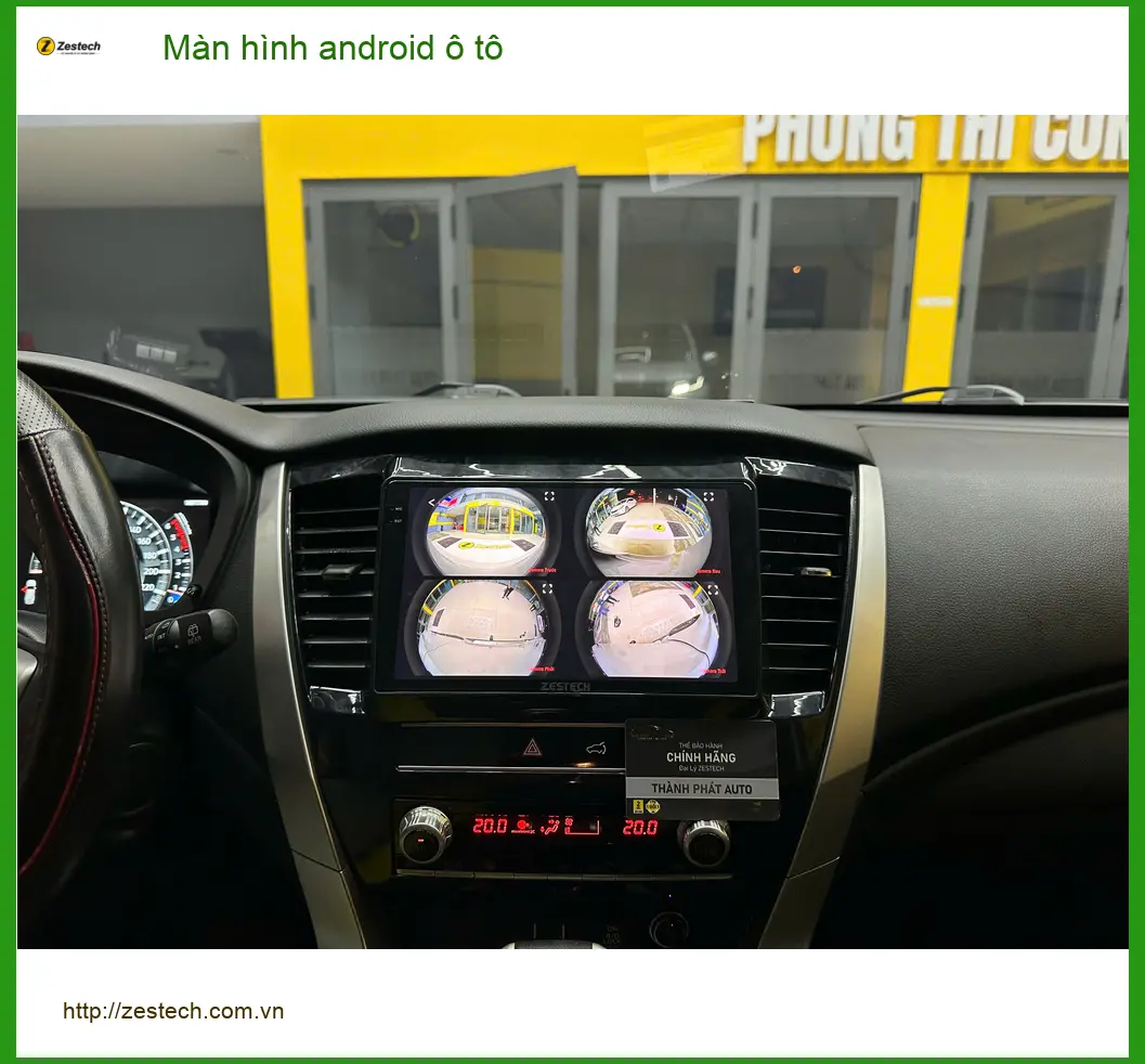 Chú Minh lắp Màn hình android ô tô cho Ford Everest tại Quận 9 ảnh thực tế 4