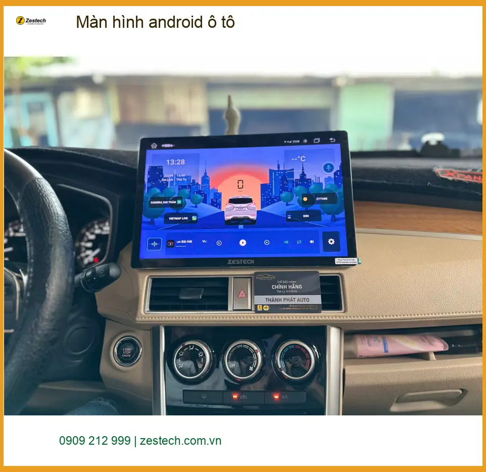 Anh Quang Minh lắp Màn hình Android ô tô Hyundai Accent ở Quận 12, nâng cấp tiện ích ảnh thực tế 2