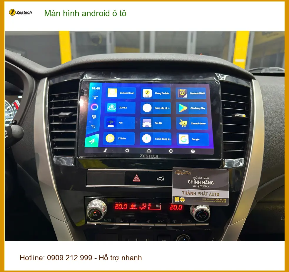 Anh Minh nâng cấp màn hình Android ô tô cho Honda CR-V tại Thủ Đức
