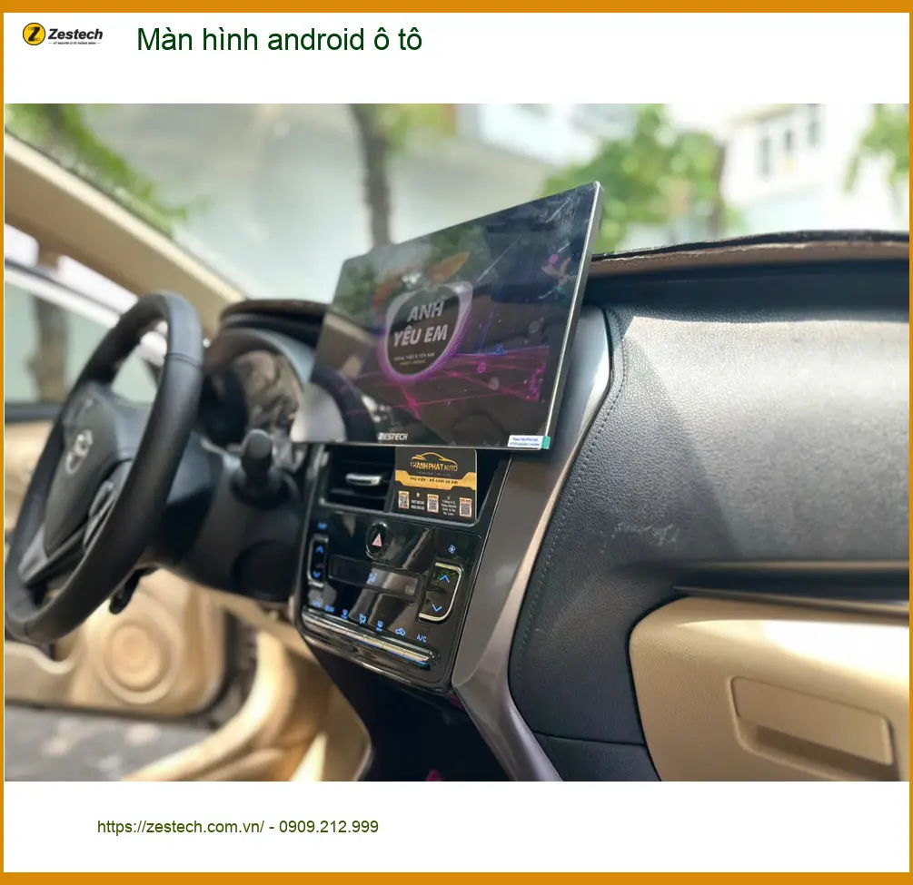 Anh Tấn lắp màn hình Android ô tô Mitsubishi Outlander tại Quận Thủ Đức ảnh thực tế 2