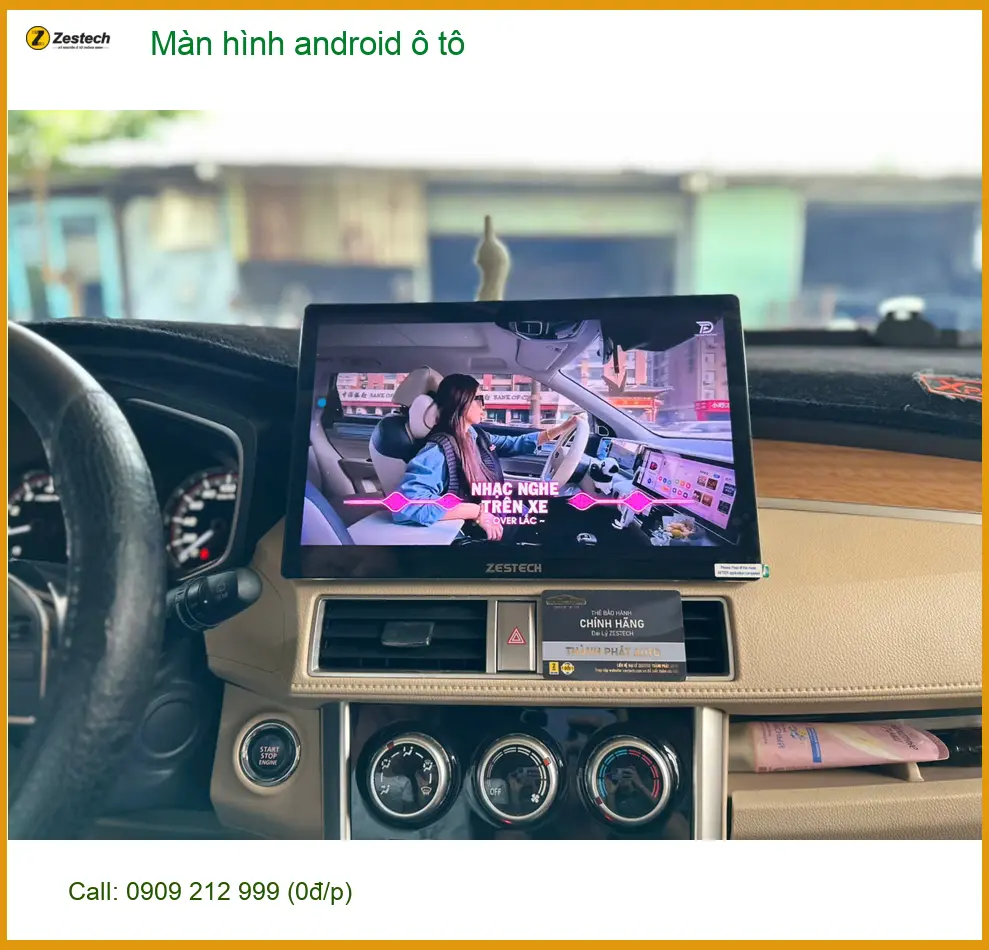 Anh Quang lắp màn hình android ô tô uy tín cho Kia Carnival tại Quận 9 ảnh thực tế 2