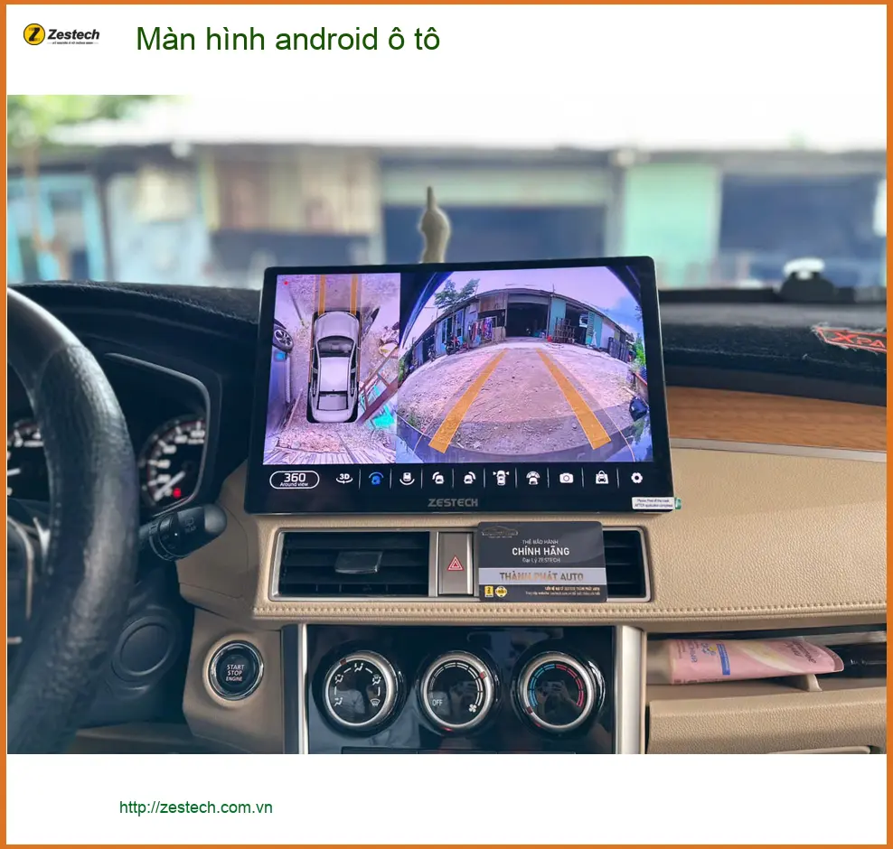 Anh Quang lắp màn hình android ô tô uy tín cho Kia Carnival tại Quận 9 ảnh thực tế 4
