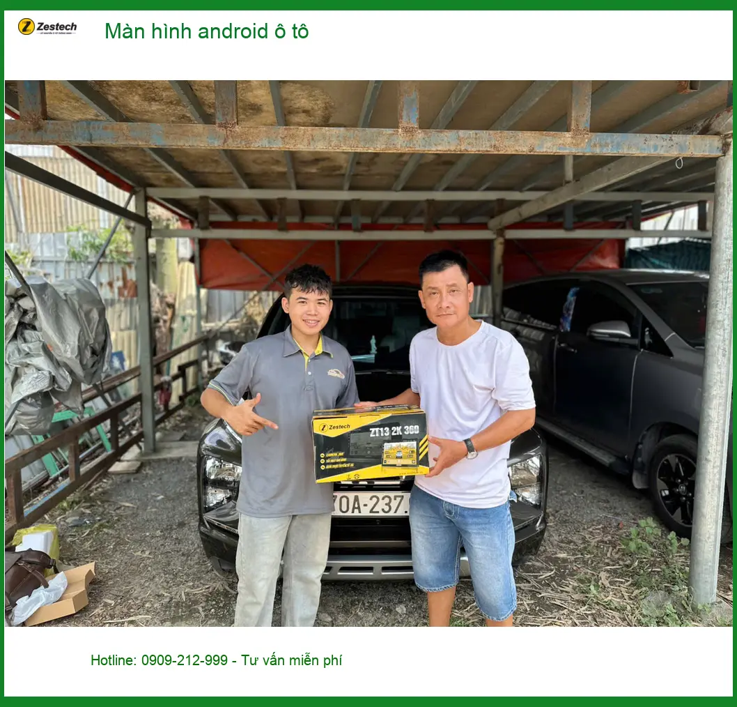 Anh Quang lắp màn hình android ô tô uy tín cho Kia Carnival tại Quận 9 ảnh thực tế 5