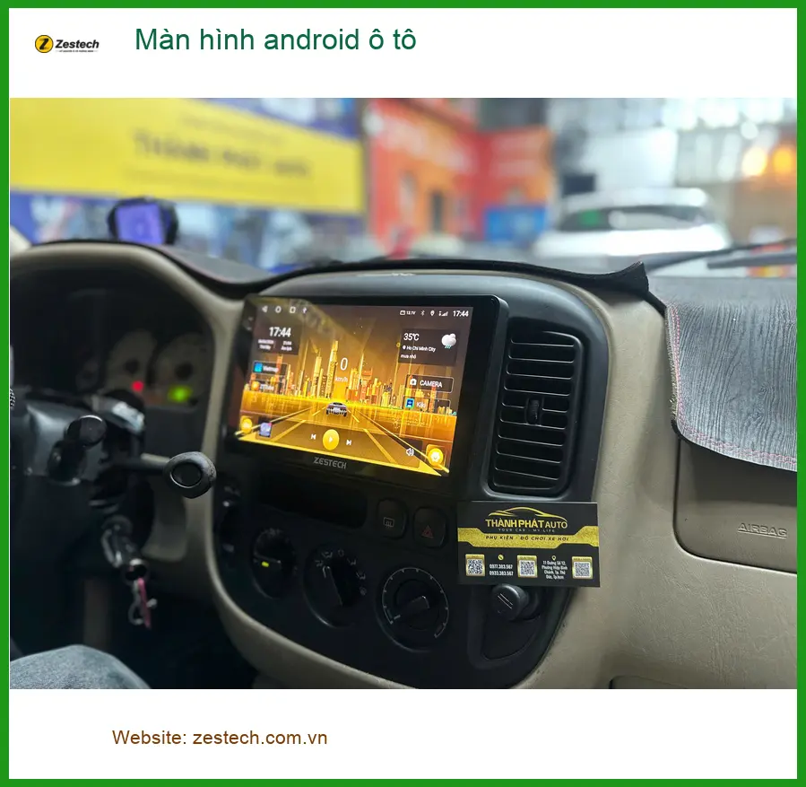 Chị Thùy nâng cấp màn hình Android ô tô Hyundai Accent Quận 2 uy tín ảnh thực tế 2